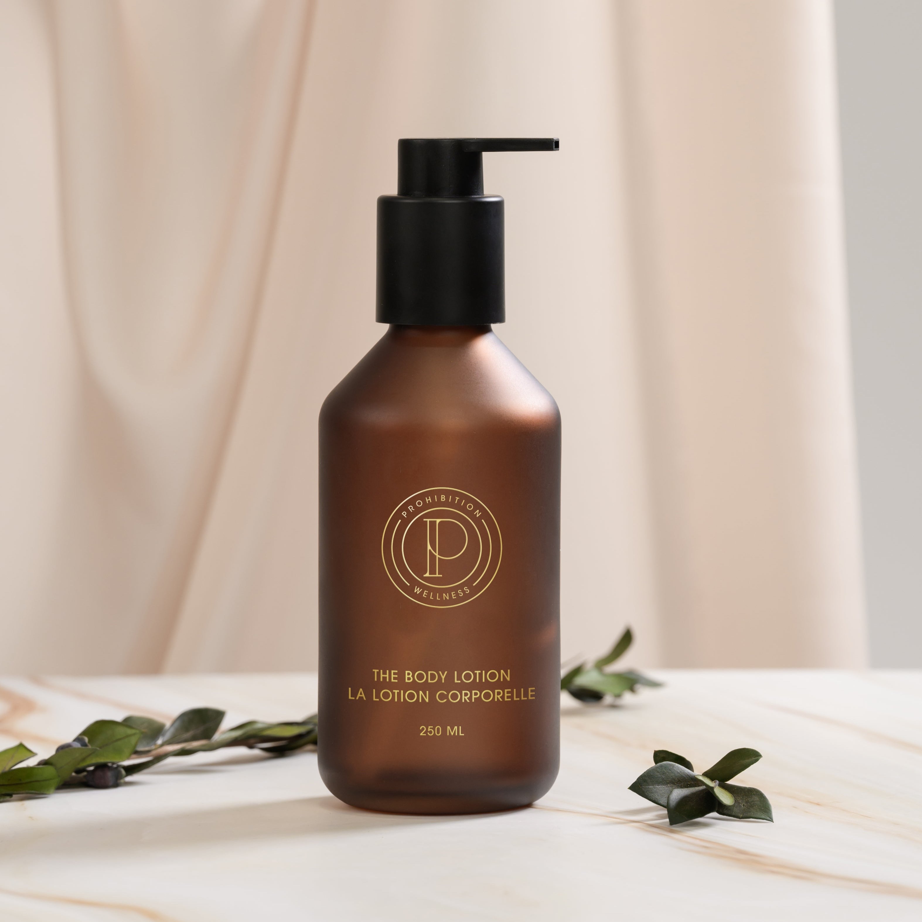 Natural body lotion